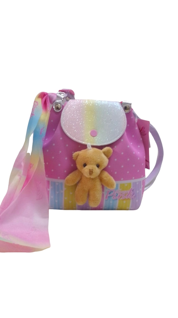 BOLSA/MOCHILA URSINHO INFANTIL